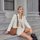 Crossbody Bags for Women Leather Handbags Hobo Shoulder Bags with Adjustable Colored Strap